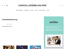 Tablet Screenshot of concellodemelon.org